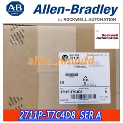 2711P-T7C4D8 ALLEN BRADLEY 2711P-T7C4D8 SER A  NEW FACTORY SEAL FREE SHIPPING