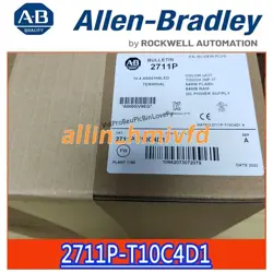 2711P-T10C4D1 ALLEN BRADLEY 2711P-T10C4D1 TOUCH SCREEN NEW SEAL FREE SHIPPING