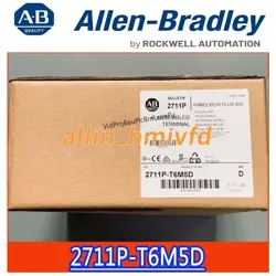 2711P-T6M5D ALLEN BRADLEY 2711P-T6M5D TOUCH SCREEN  NEW SEAL STOCK FREE SHIPPING