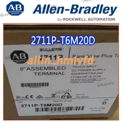 2711P-T6M20D ALLEN BRADLEY 2711P-T6M20D TOUCH SCREEN  NEW SEAL FREE SHIPPING
