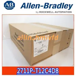 2711P-T12C4D8 ALLEN BRADLEY 2711P-T12C4D8 SER A TOUCH SCREEN  NEW SEAL STOCK