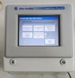 😎 ALLEN BRADLEY ENCLOSED PANELVIEW PLUS COMPACT 600 24 VDC 2711PC-T6C20D