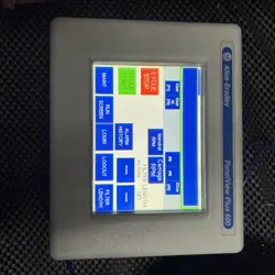 USED ALLEN BRADLEY PANELVIEW PLUS 600: 2711PC-T6C20D8 SER A. READ DES