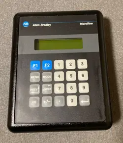 ALLEN BRADLEY 2707-MVP232 SERIES B MICROVIEW OPERATOR INTERFACE MONO PANEL MOUNT