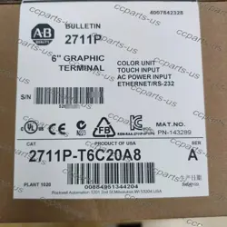 ALLEN BRADLEY 2711P-T6C20A8 SERA TOUCH SCREEN NEW SEAL STOCK FREE SHIPPING