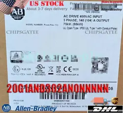 BRAND NEW 20G1AND302AN0NNNNN POWERFLEX 755 VFD ALLEN BRADLEY FREE SHIP US #