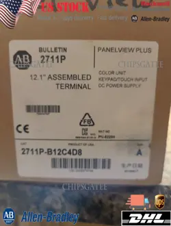 ALLEN-BRADLEY 2711P-B12C4D8 2711PB12C4D8 PANELVIEW PLUS 6 1250 KEY TOUCH NEW #