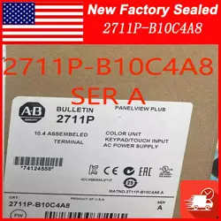 ALLEN BRADLEY 2711P-B10C4A8 SER A PANELVIEW PLUS 6 1000 KEY/TOUCH/ENET