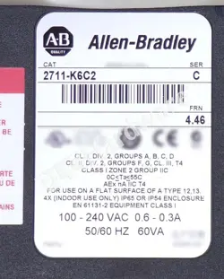 NEW ALLEN BRADLEY 2711-K6C2 /C PANELVIEW 600 5.7