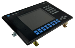 ALLEN BRADLEY 2711-K10C8 PANELVIEW 1000 SER. F FRN: 4.46 PRE-OWNED USED SURPLUS