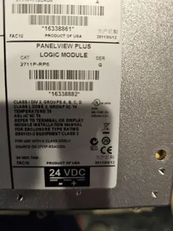 ALLEN BRADLEY 2711P-RP6 SER G