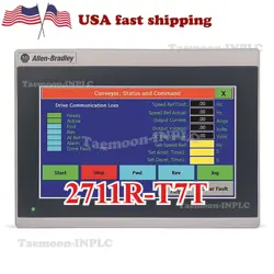 ALLEN-BRADLEY2711R-T7T SER A PANELVIEW 800 7-INCH HMI TERMINAL 2711RT7T - NEW!