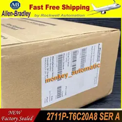 NEW ALLEN BRADLEY 2711P-T6C20A8 PANELVIEW PLUS 600 HMI TOUCHSCREEN 2711P T6C20A8