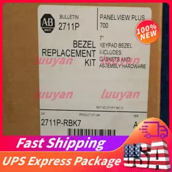 1PC ALLEN BRADLEY NEW UNOPENED AB 2711P-RBK7 /A PANELVIEW PLUS FREE SHIPPING