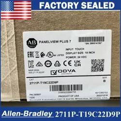 NEW ALLEN-BRADLEY 2711P-T19C22D9P SER B HMI PANELVIEW PLUS 7 GRAPHIC TERMINAL