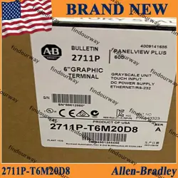 NEW ALLEN BRADLEY 2711P-T6M20D8 SER A PANELVIEW PLUS 600 FACTORY SEALED