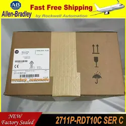 NEW ALLEN BRADLEY 2711P-RDT10C 10.4-IN PANELVIEW PLUS COLOR TOUCH DISPLAY MODULE