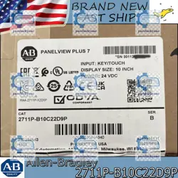 ALLEN BRADLEY  NEW SEALED 2711P-B10C22D9P PANELVIEW PLUS 7 TERMINAL US STOCK