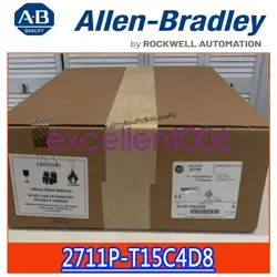 ALLEN BRADLEY 2711P-T15C4D8 TOUCH SCREEN BRAND NEW SEAL STOCK FREE SHIPPING/