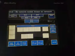 😎 ALLEN BRADLEY 2711-T10C9L1X  SER D PANELVIEW 1000