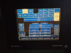 😎 ALLEN BRADLEY 2711-T10C9  SER DPANELVIEW 1000 INTERFACE PANEL