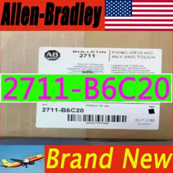 NEW WITH UNOPENED BOX ALLEN BRADLEY 2711-B6C20 PANELVIEW 600  HMI DISPLAY