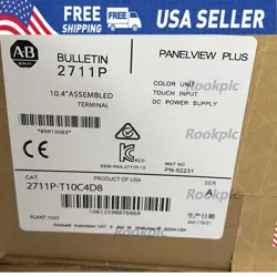 1PC ALLEN-BRADLEY 2711P-T10C4D8 PANELVIEW PLUS ASSEMBELED TERMINAL