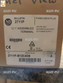ALLEN-BRADLEY 2711P-B12C4D8 2711PB12C4D8 PANELVIEW PLUS 6 1250 KEY TOUCH NEW !