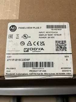 PANELVIEW PLUS 2711P-B15C22D9P