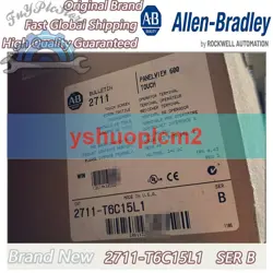 ALLEN BRADLEY 2711-T6C15L1 SER B BRAND NEW QUALITY GUARANTEED