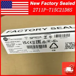 NEW IN SEALED BOX ALLEN-BRADLEY 2711P-T15C21D8S 2711PT15C21D8S FREE SHIPPING#