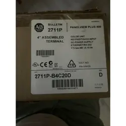 2711P-B4C20D PANELVIEW PLUS 400 HMI TOUCH SER D 24VDC 25W NEW ALLEN BRADLEY