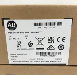 1PCS BRAND NEW 2711RT7T ALLEN BRADLEY 2711R-T7T 800 HMI FAST SHIPPING