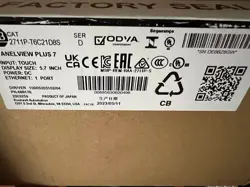 NEW SEALED ALLEN BRADLEY 2711P-T6C21D8S HMI PANELVIEW PLUS 7 GRAPHIC TERMINAL