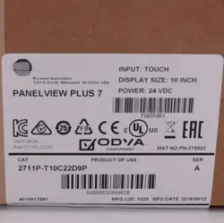 NEW 2023 ALLEN BRADLEY 2711P-T10C22D9P PANELVIEW PLUS 7 FACTORY SEALED PV+ USA