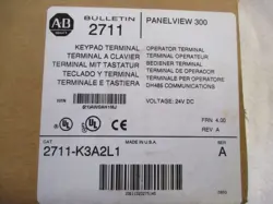 NIB ALLEN BRADLEY PANELVIEW 300    2711-K3A2L1   SER A    REV A     FRN 4.00