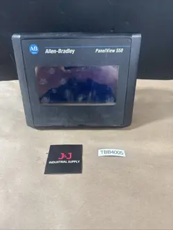 USED ALLEN BRADLEY PANELVIEW 550 2711-T5A8L1 SER.B REV.B WARRANTY FAST SHIPPING