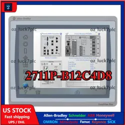 ALLEN-BRADLEY BRAND   CAT 2711P-B12C4D8 SER A PANELIVEW PLUS - NEW! !