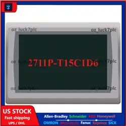NEW ALLEN BRADLEY 2711P-T15C1D6 FACTORY SEALED IN BOX FREE SHIPPING !