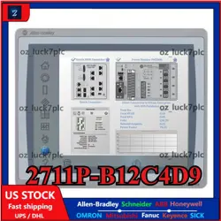 ALLEN-BRADLEY 2711P-B12C4D9 PANELVIEW PLUS TERMINAL FAST SHIPPING - NEW! !