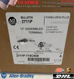 NEW ALLEN BRADLEY 2711P-T15C4D8 /A PANELVIEW PLUS 6 1500 TOUCH COLOR 15