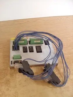 ABB DSWC331 3HAB7215-1/07 ROBOT PANEL UNIT W/ 2 ALLEN BRADLEY RELAYS