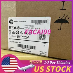 NEW ALLEN-BRADLEY 2711P-T10C22D9P HMI PLUS 7 GRAPHIC TERMINAL