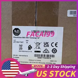 BRAND NEW ALLEN BRADLEY 2711R-T10T PANELVIEW 800 10.4-INCH HMI TERMINAL