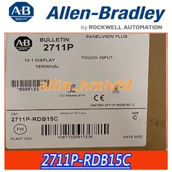 1PC ALLEN BRADLEY 2711P-RDB15C SER C TOUCH SCREEN NEW SEAL STOCK FREE SHIPPING