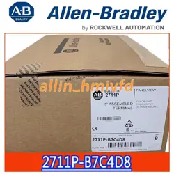 1PC ALLEN BRADLEY 2711P-B7C4D8 TOUCH SCREEN NEW SEAL STOCK FREE SHIPPING