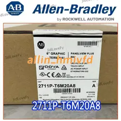 1PC ALLEN BRADLEY 2711P-T6M20A8 SERA TOUCH SCREEN NEW SEAL STOCK FREE SHIPPING
