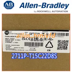 1PC ALLEN BRADLEY 2711P-T15C22D8S TOUCH SCREEN NEW SEAL STOCK FREE SHIPPING