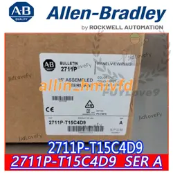 1PC ALLEN BRADLEY 2711P-T15C4D9 TOUCH SCREEN NEW SEAL STOCK FREE SHIPPING