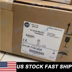 ALLEN BRADLEY 2711P-T15C4D8 /A 2711 PANELVIEW TERMINAL READ SEALED US